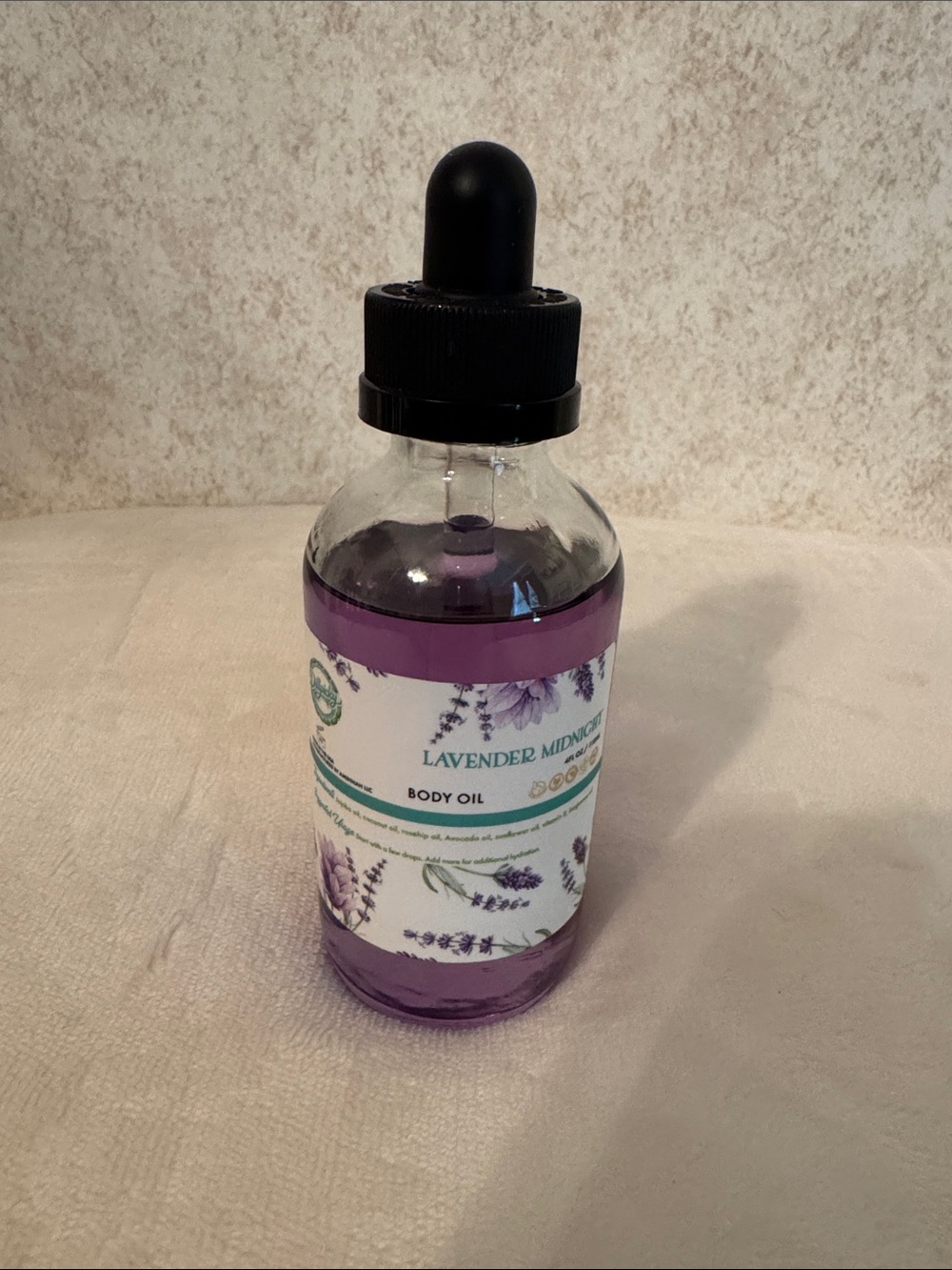 Lavender Body Oil - Purple | Unbranded